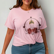 Buddha Stones Joyful Buddha Lotus Mandala Pattern Tee T-shirt - image 14