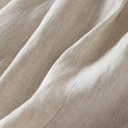 Buddha Stones Colored Thread 7-8 Length Women's Harem Cotton Linen Pants With Pockets - image 3