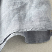 Buddha Stones Plain Single Breasted Women's Cotton Linen Shirt - image 20