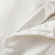 Buddha Stones Casual Hollow Lace Waistband Design Women's Cotton Linen Wide Leg Pants With Pockets - image 35