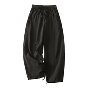 Buddha Stones Summer Vintage Plain Drawstring Cuffed Women's Pants With Pockets - image 21