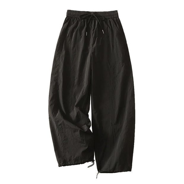 Buddha Stones Summer Vintage Plain Drawstring Cuffed Women's Pants With Pockets - image 21