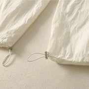 Buddha Stones Summer Vintage Plain Drawstring Cuffed Women's Pants With Pockets - image 12