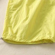 Buddha Stones Summer Vintage Plain Drawstring Cuffed Women's Pants With Pockets - image 32