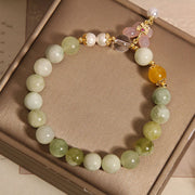 FREE Today: Luck and Prosperity Natural Butterfly Serpentine Jade Yanyuan Agate Bracelet - image 9