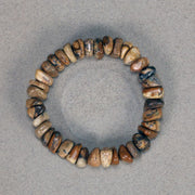Buddha Stones Picture Jasper Irregular Blocks Balance Bracelet - image 2