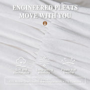 Buddha Stones Cotton Tan Solid Color Women's Elastic Waist Harem Pants - image 4