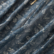 Buddha Stones Floral A-line Elastic Waist Cotton Linen Women's Skirt With Pockets - image 15