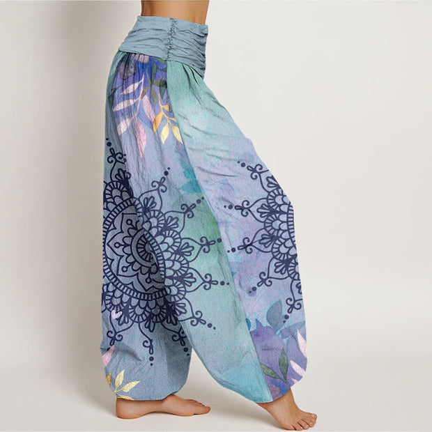 Buddha Stones Casual Mandala Pattern Women's Harem Pants - image 7