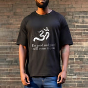Buddha Stones Casual Om Symbol Sanskrit Spiritual Design Cotton Tee T-shirt - image 3