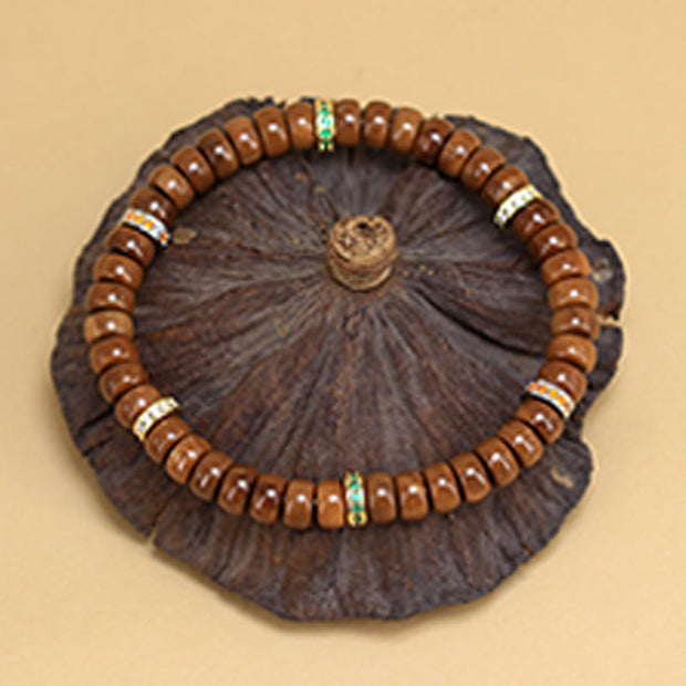 Buddha Stones Kuka Seed Protection Luck Bracelet