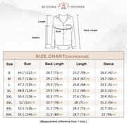 Buddha Stones 2Pcs Long Sleeve Shirt Top With Pockets Drawstring Pants Meditation Cotton Linen Clothing Women's Set