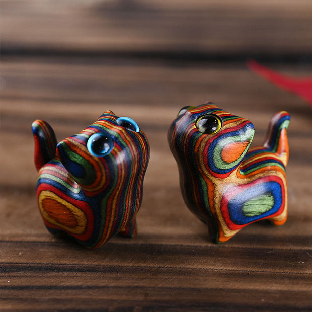 FREE Today: Reduce Stress and Positive Rainbow Eucalyptus Cute Cat Animals Decoration - image 9