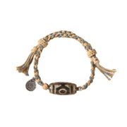 FREE Today: Wealth and Protection Handmade Tibetan Dzi Bead Braided String Bracelet - image 13