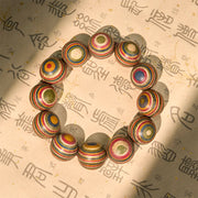 FREE Today: Positive and Balance Colorful Rainbow Eucalyptus Bracelet