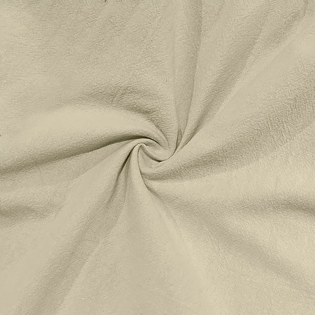 Buddha Stones Solid Color Linen Drawstring Men's Cargo Pants With Pockets - image 26