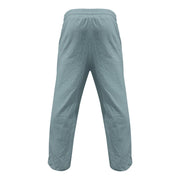 Buddha Stones Casual Plain Color Buttons Men's Cotton Pants With Pockets - image 11