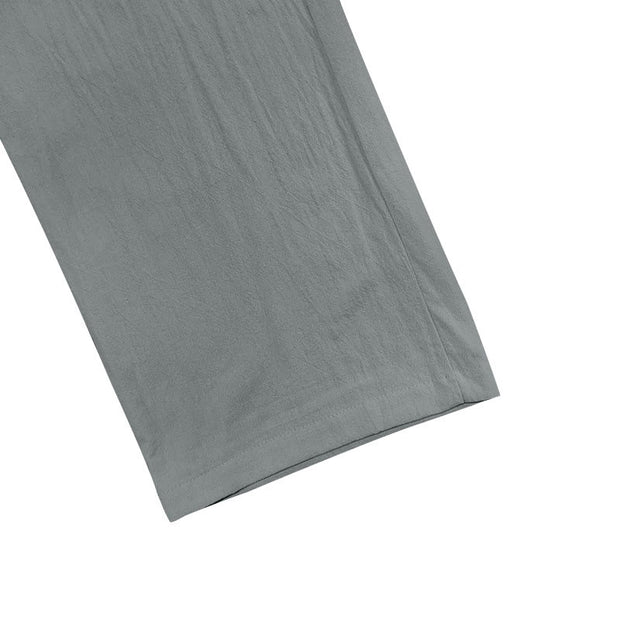 Buddha Stones Casual Plain Color Buttons Men's Cotton Pants With Pockets - image 17