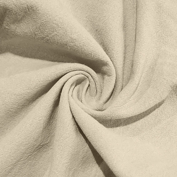 Buddha Stones Solid Color Buttons Drawstring Men's Cotton Pants With Pockets - image 25