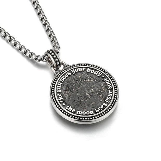 FREE Today: Harmony and Wealth Snake Yin Yang Symbol Copper Necklace Pendant - image 3