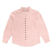Buddha Stones Solid Color Buttons Fall Long Sleeve Linen Men's Shirt - image 20