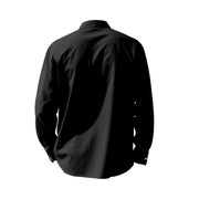 Buddha Stones Solid Color Buttons Fall Long Sleeve Linen Men's Shirt - image 42