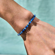 Buddha Stone Sodalite Hematite Blue Aventurine Intuition Bracelet - image 4