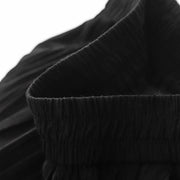 Buddha Stones Commute Plain 7-8 Length Women's Wide Leg Cotton Pants With Pockets - image 11