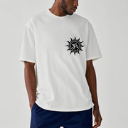 Buddha Stones Sun OM Symbol Design Tee T-shirt - image 9
