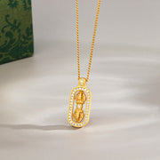 Buddha Stones 925 Sterling Silver PiXiu Dorje Vajra Wealth Necklace Pendant - Golden - Vajra - image 8