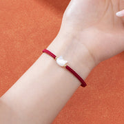 FREE Today: Luck Connection Faceless Cat Head Red String Shell Bracelet - image 7