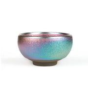 Buddha Stones Handmade Chinese Jianzhan Koi Fish Lotus Leaf Ceramic Teacup Kung Fu Tea Cup 150ml - image 18