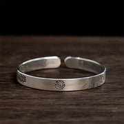 FREE Today: Wealth and Luck Bagua Mantra Symbol Copper Plated Silver Bracelet Bangle - Copper(Wrist Circumference: 16-22cm) - image 1