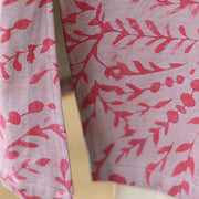 Buddha Stones Frog-button Vine Leaves Women's Cotton Linen Coat With Pockets - image 16