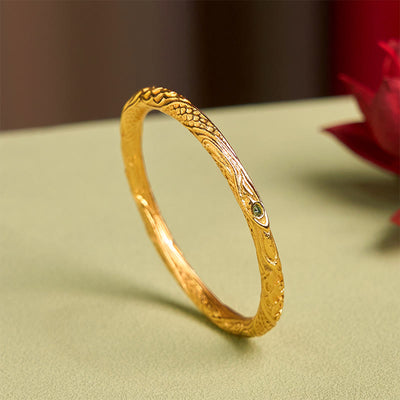FREE Today: Wealth Healing Hollow Universe Circle Design Copper Plated Gold Bracelet Bangle - 62mm - image 1