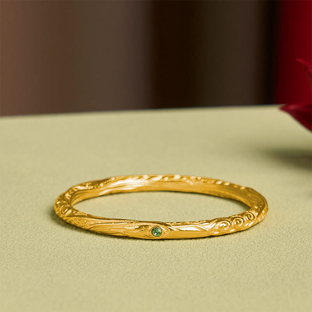 FREE Today: Wealth Healing Hollow Universe Circle Design Copper Plated Gold Bracelet Bangle - image 3