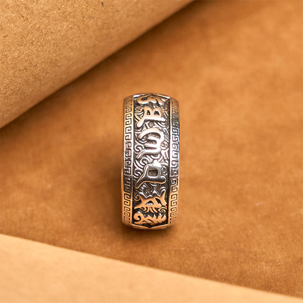 FREE Today: Self Care and Healing Om Mani Padme Hum Copper Adjustable Ring - image 3