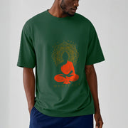 Buddha Stones Casual Meditative Buddha Mandala Pattern Cotton Tee T-Shirt - image 12