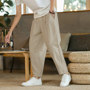 Buddha Stones Summer Men's Cotton Pants With Pockets - image 2