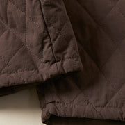 Buddha Stones Diamond Quilted Design Thermal Fleece-Lined Women's Harem Cotton Pants With Pockets - image 26