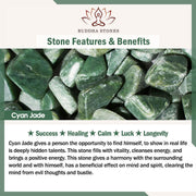 Buddha Stones 925 Sterling Silver Hetian Jade Prosperity Curved Earrings  - image 19