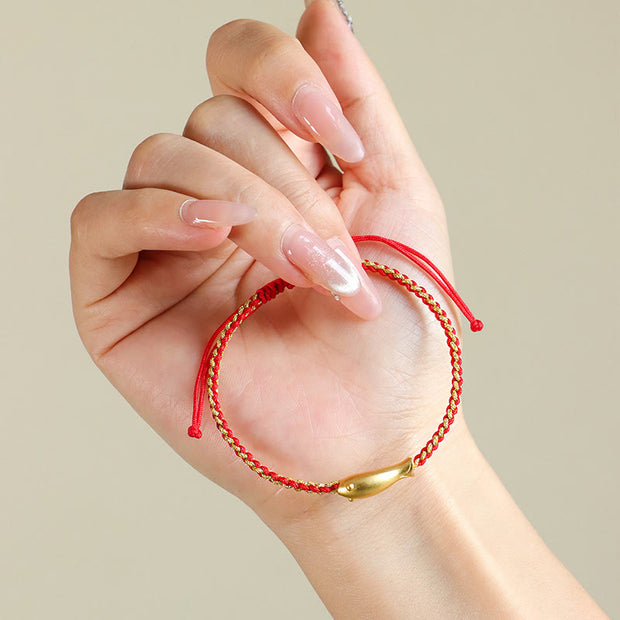 FREE Today: Prosperity and Protection 999 Sterling Silver Lucky Koi Fish Rope Bracelet - image 4