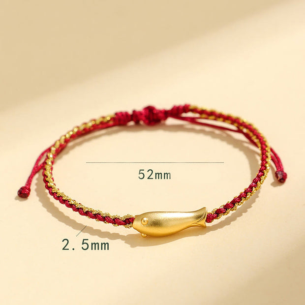 FREE Today: Prosperity and Protection 999 Sterling Silver Lucky Koi Fish Rope Bracelet - image 14