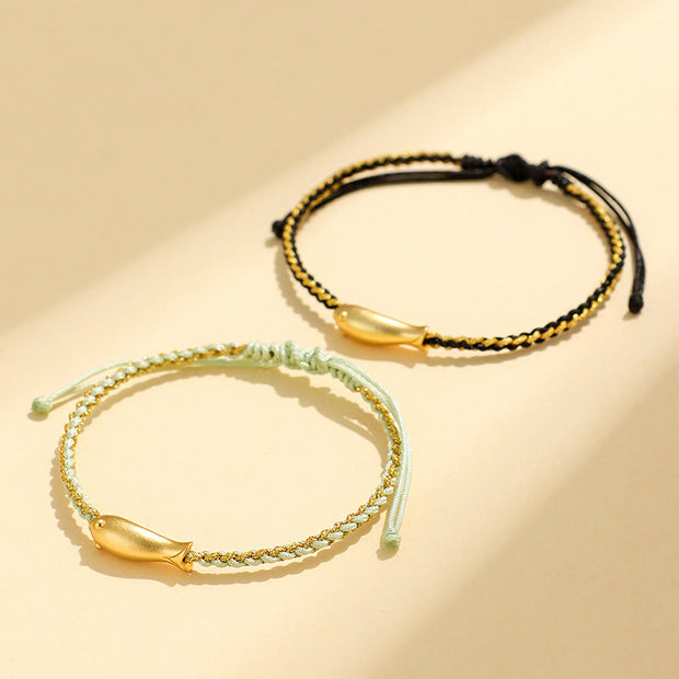 FREE Today: Prosperity and Protection 999 Sterling Silver Lucky Koi Fish Rope Bracelet - image 16