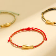 FREE Today: Prosperity and Protection 999 Sterling Silver Lucky Koi Fish Rope Bracelet - image 1