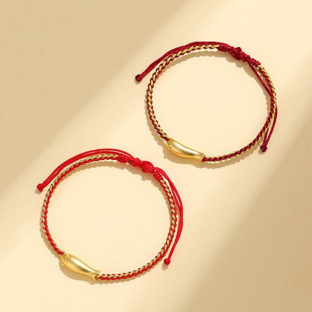 FREE Today: Prosperity and Protection 999 Sterling Silver Lucky Koi Fish Rope Bracelet - image 17