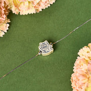 Buddha Stones 999 Sterling Silver Fortune Cat Protection Bracelet - image 3