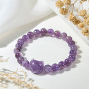 FREE Today: Spiritual Awareness and Peace Handmade Save A Cat Amethyst Bracelet - image 4
