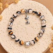 Buddha Stones Calico Cat Natural Stone Bead Confidence Bracelet - image 2