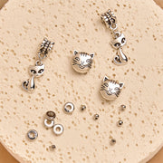Buddha Stones "Wishing Love and Safety for Your Cat" Grey Tabby Bracelet Includes Gift Message Card - image 10